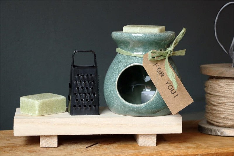 Cementen plateau donker grijs 8,5x3,5x20 cm (4 stuks) [IFS-36053]