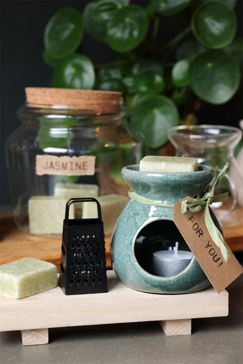 Houten plateau 8,5x3,5x20 cm (4 stuks) [IFS-36054]