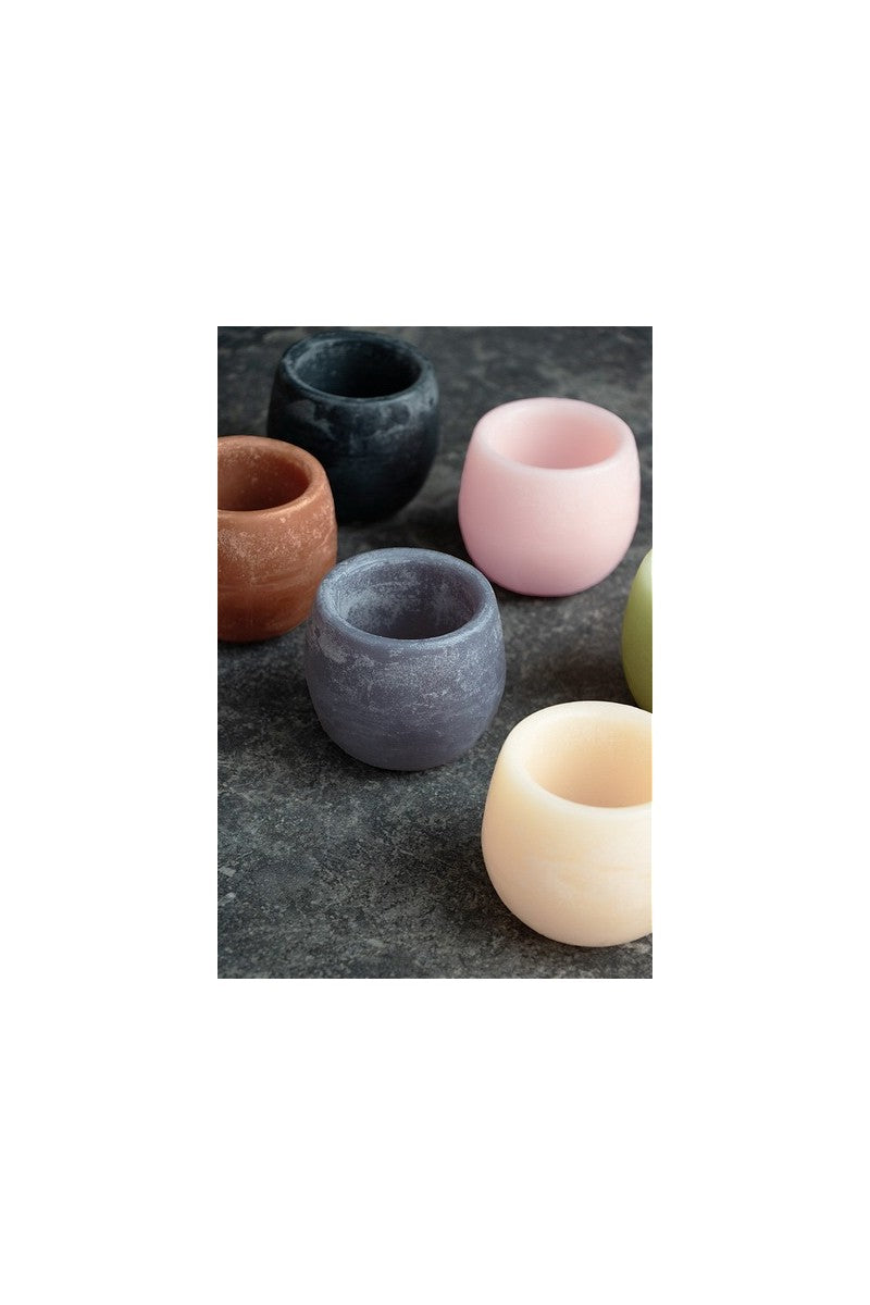 Aroma schaal wit Cinnamon geur Ø9x8 cm (6 stuks) [IFS-36211]