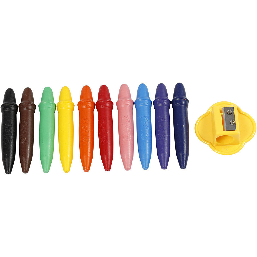 Waskrijt, L: 7 cm, d 11 mm, 10 stuk/ 1 doos [HOB-37297]