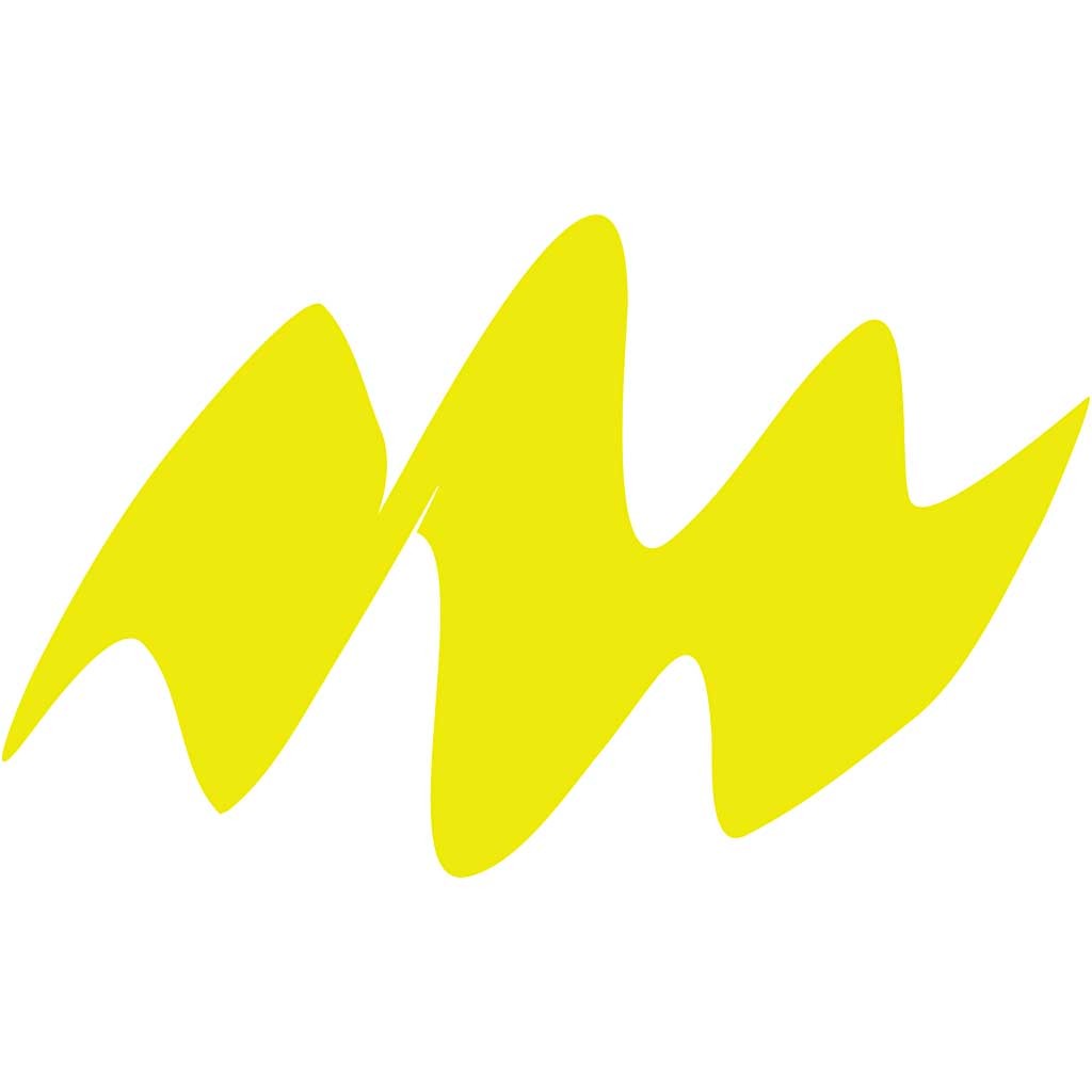 Colortime stiften, lijndikte 5 mm, citroengeel, 12stuk/ 1 doos [HOB-37337]