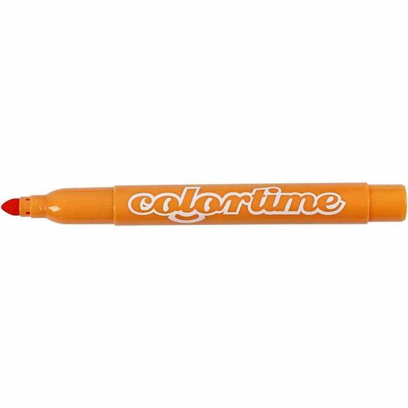 Colortime stiften, lijndikte 5 mm, warm geel, 12 stuk/ 1 doos [HOB-37350]