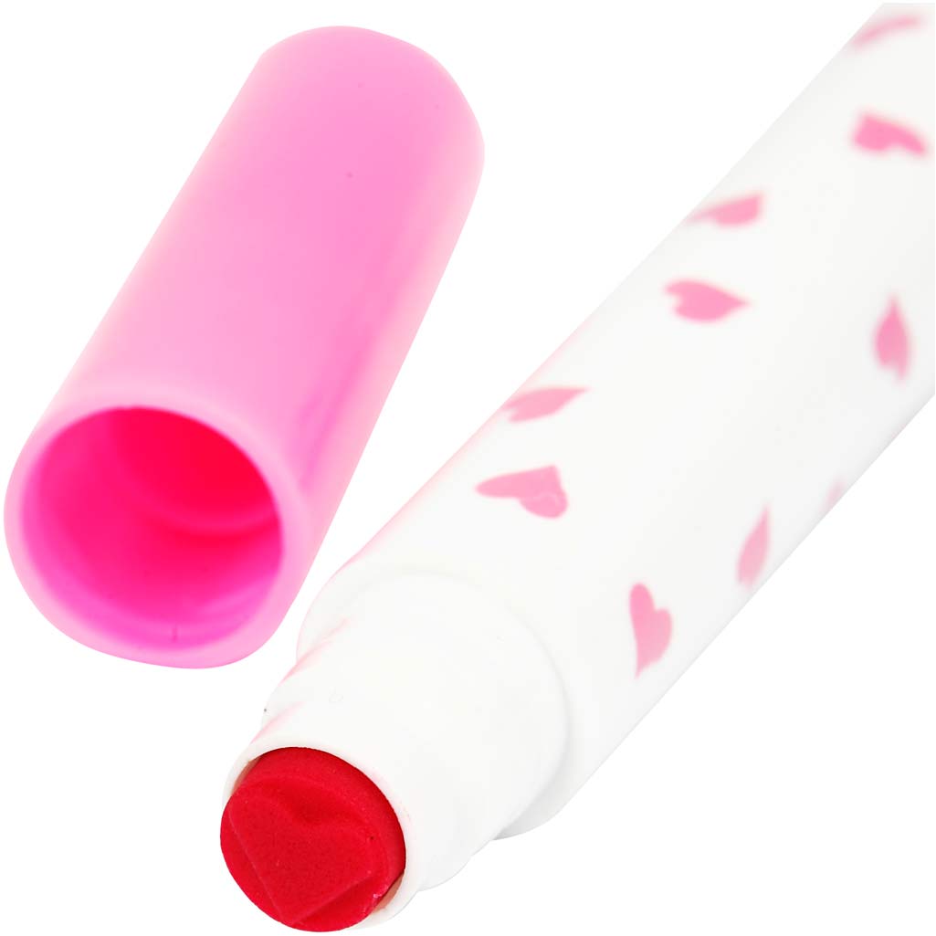 Stempelstiften, diverse kleuren, 8 stuk/ 1 doos [HOB-37985]