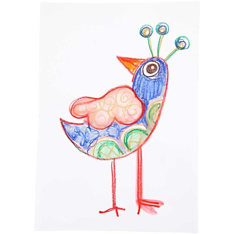 Woody 3-in-1, L: 11 cm, dikte 16 mm, vulling 10 mm, diverse kleuren, 10 stuk/ 1 doos [HOB-38190]