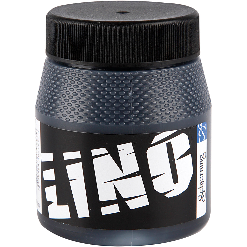 Lino Printing Ink, black, 250 ml/ 1 tub