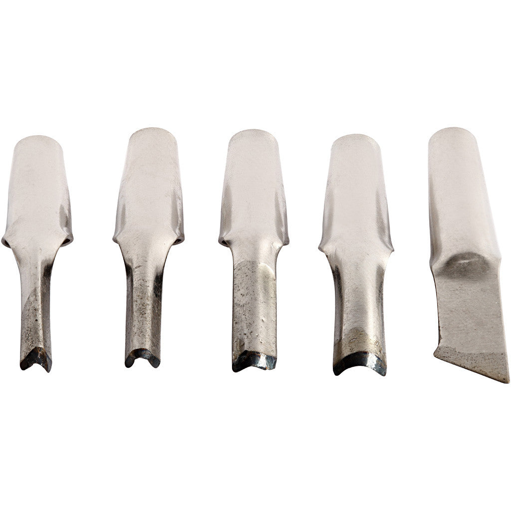 Linoleum snijset, 5 div/ 1 set [HOB-38230]