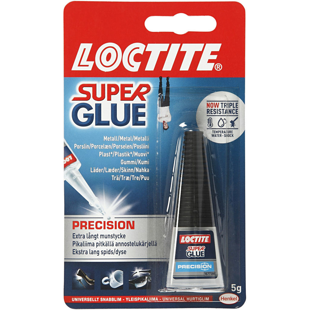 Loctite Precisie secondelijm, 5 gr/ 1 fles [HOB-39023]