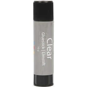 Transparante Lijmstift, rond, 10 gr, 1 stuk [HOB-39041]