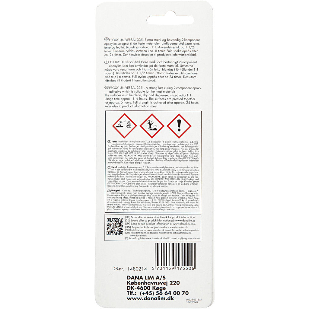 Epoxy lijm, 24 ml/ 1 stuk [HOB-39066]