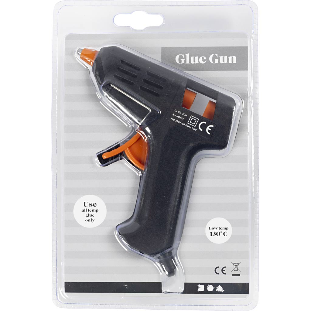 Mini Lijmpistool, 130 °C - Lage temperatuur, ca. 150 cm snoer, EU, 1 stuk [HOB-3911655]