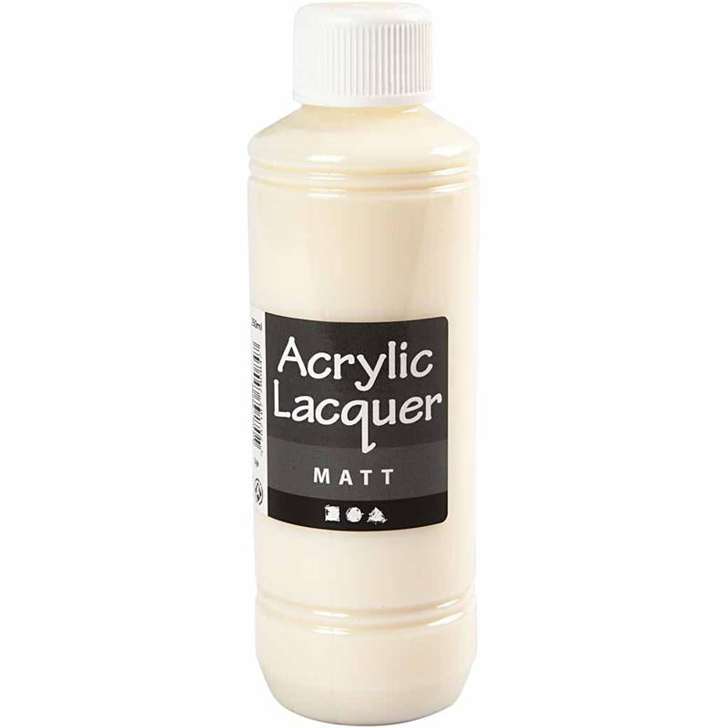 Acrylic Lacquer, matt, 250 ml/ 1 bottle