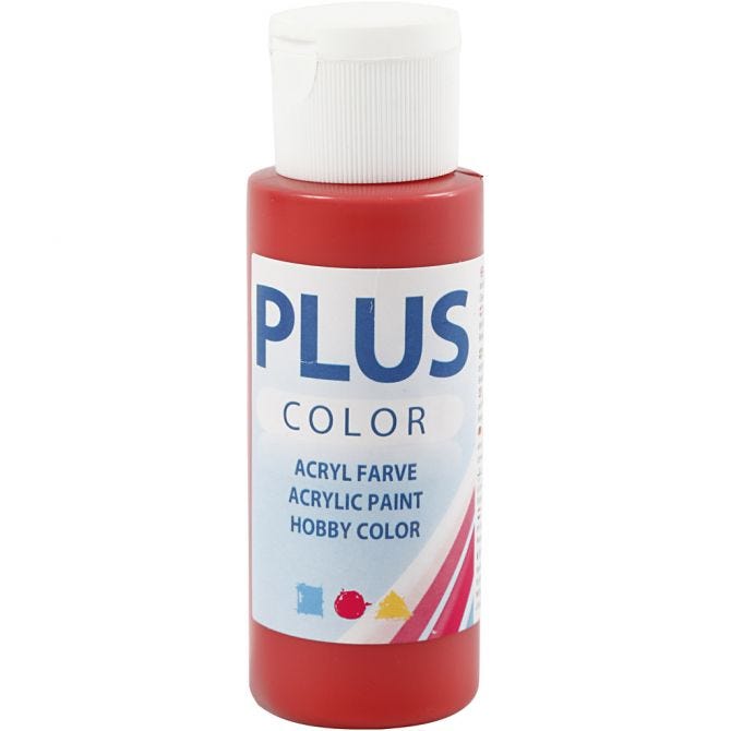 Plus Color Acrylverf, terracotta, 60 ml/ 1 fles [HOB-39687]