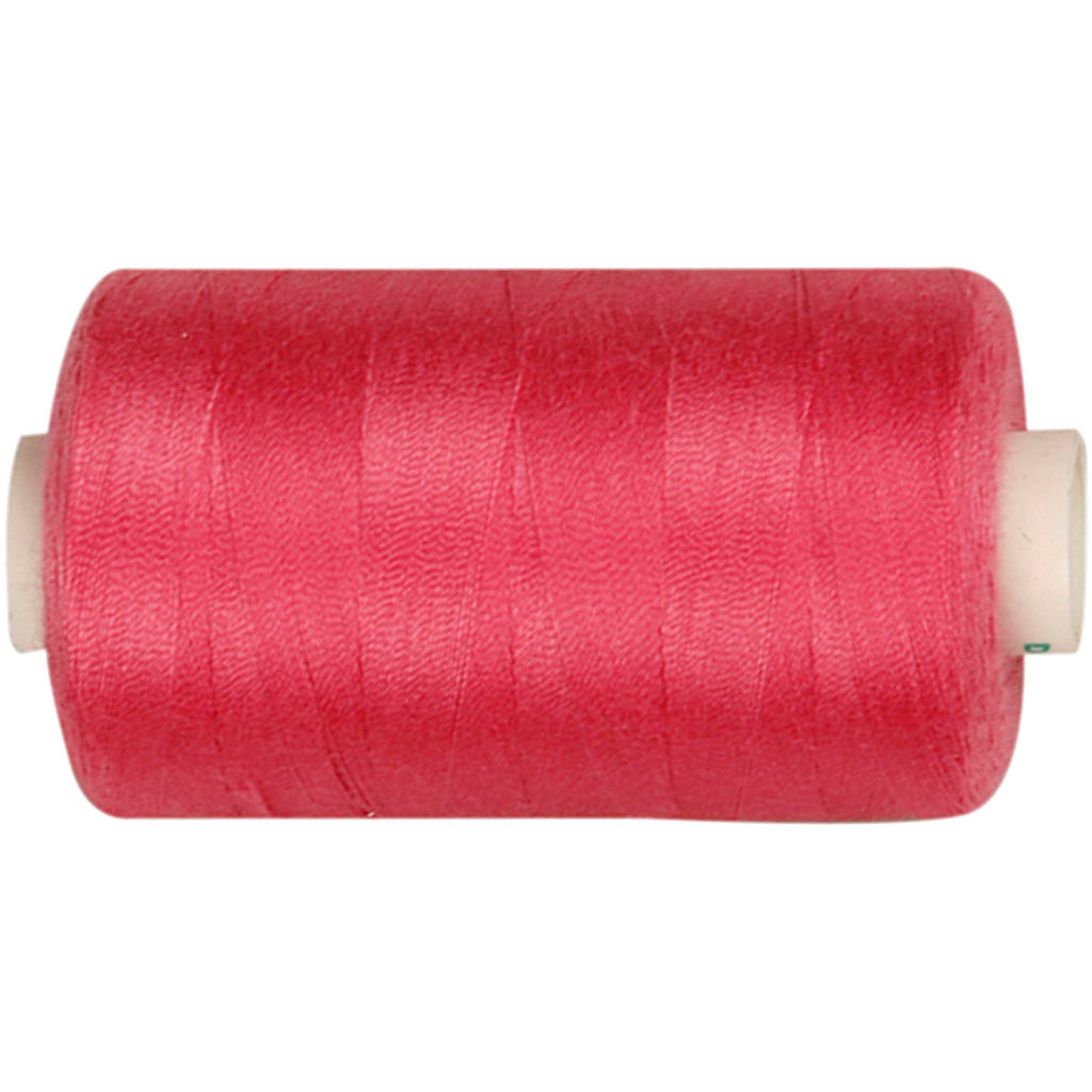 Sewing Thread, pink, 1000 m/ 1 roll