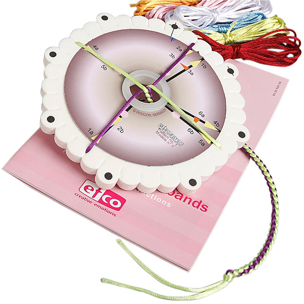 Kumihimo Kit, 1 set [HOB-41592]