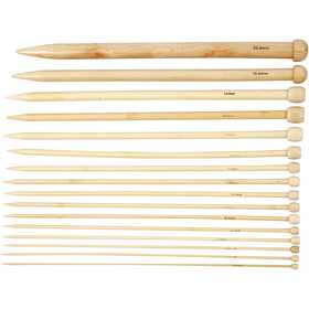 Breinaalden, L: 35 cm, afm 2,5-20 mm, 16 paar/ 1 doos [HOB-42267]