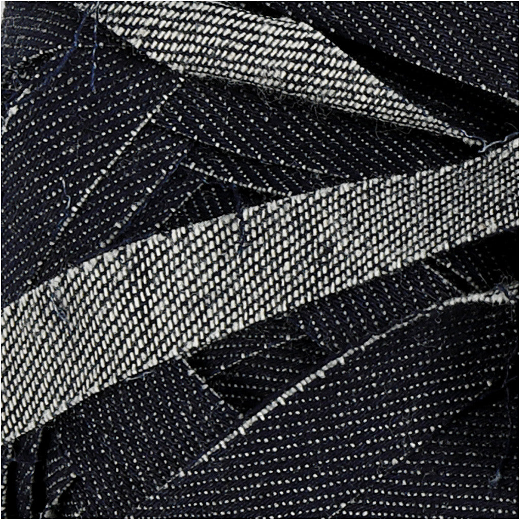 Denim Textielgaren, L: 45 M, blauw, 100 gr/ 1 bol [HOB-42480]
