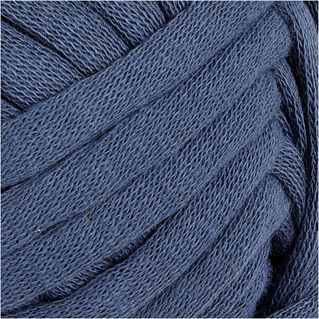Textielgaren, L: 45 M, needle 10-12, donkerblauw, 100 gr/ 1 bol [HOB-42506]