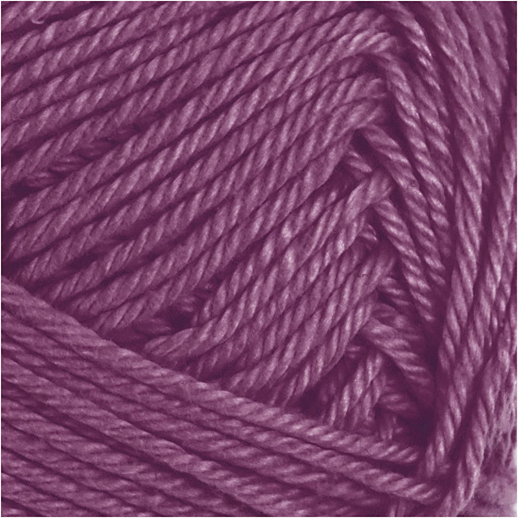 Katoengaren, afm 8/4, L: 170 M, needle 3-3,5, plum, 50 gr/ 1 bol [HOB-431250]