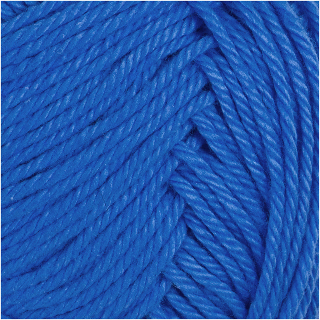 Katoengaren, afm 8/4, L: 170 M, needle 3-3,5, kobalt blauw, 50 gr/ 1 bol [HOB-431270]