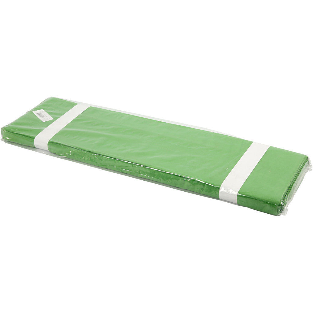 Stof, B: 145 cm, 140 gr, groen, 10 m/ 1 rol [HOB-44089]