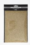 Opstrijkfolie, A5, vel 148x210 mm, glitter, goud, 1 vel [HOB-44325]