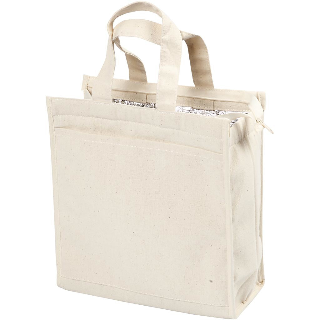 Koeltas, afm 25x24x12 cm, 220 gr, licht naturel, 1 stuk [HOB-44547]