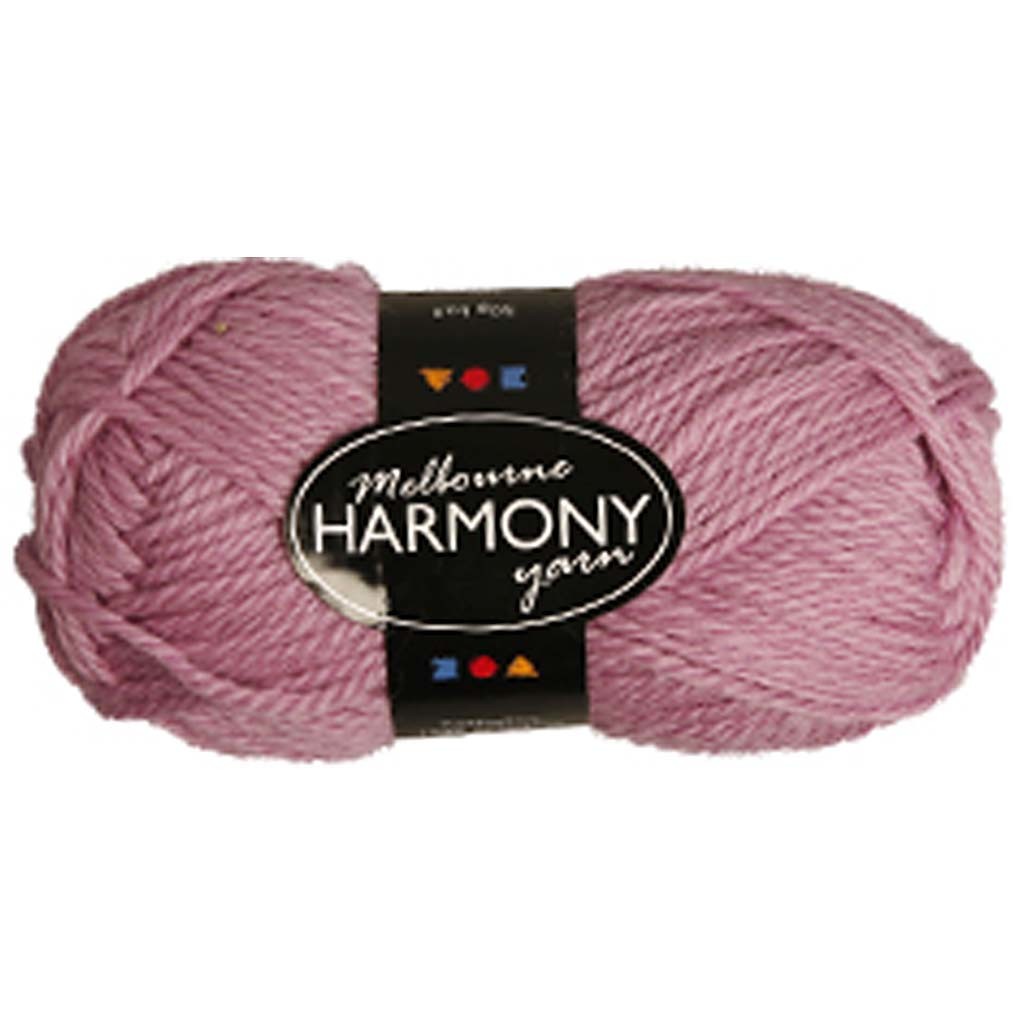Melbourne wolgaren, L: 92 M, roze, 50 gr/ 1 bol [HOB-44713]