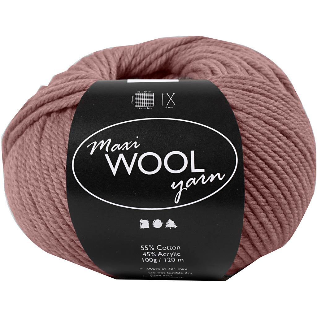 Wolgaren, L: 125 M, lavendel, 100 gr/ 1 bol [HOB-447408]