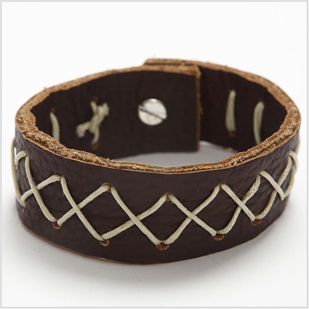 Echt leer, dikte 1,0-1,2 mm, kleuren kan variëren,Inhoud kan variëren , diverse kleuren, 2 kg/ 1 doos [HOB-44915]