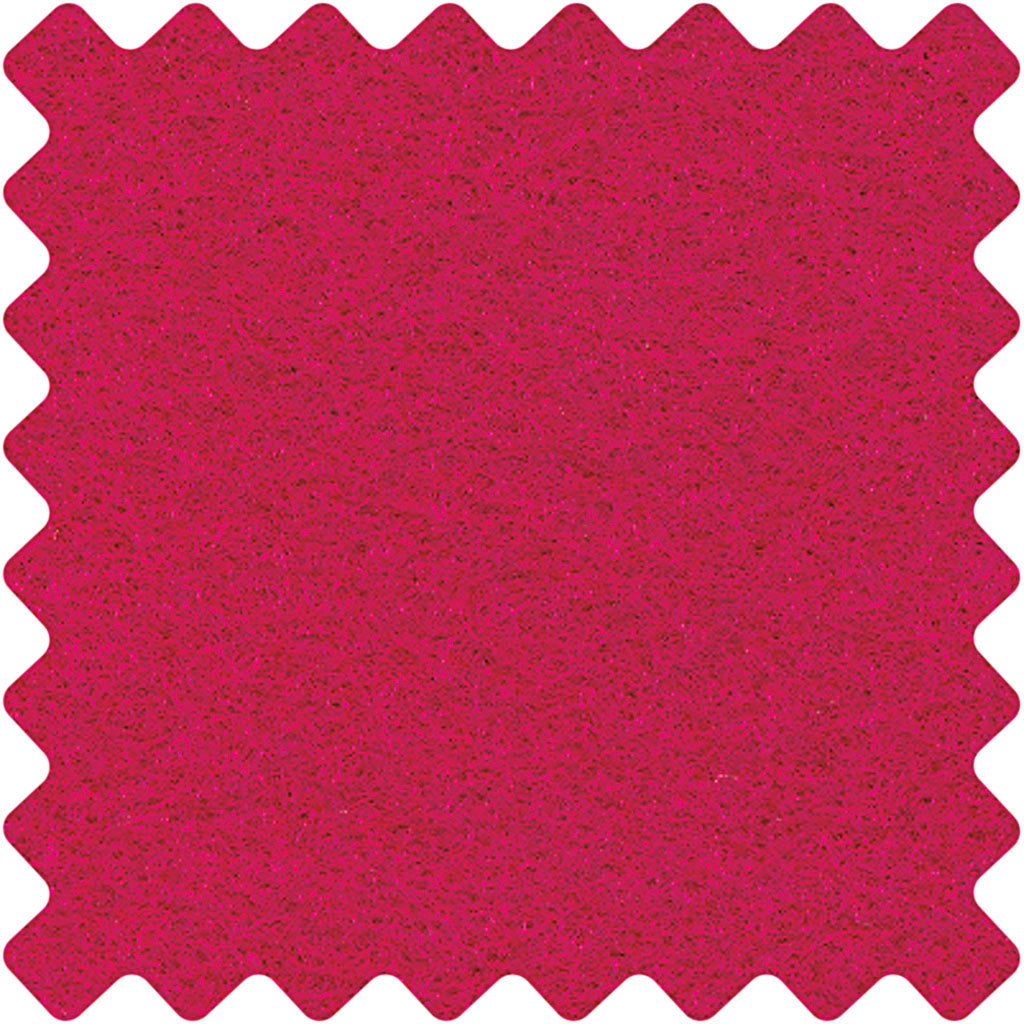 Hobbyvilt, B: 45 cm, dikte 1,5-2 mm, 180-200 gr, cerise, 5 m/ 1 rol [HOB-45009]