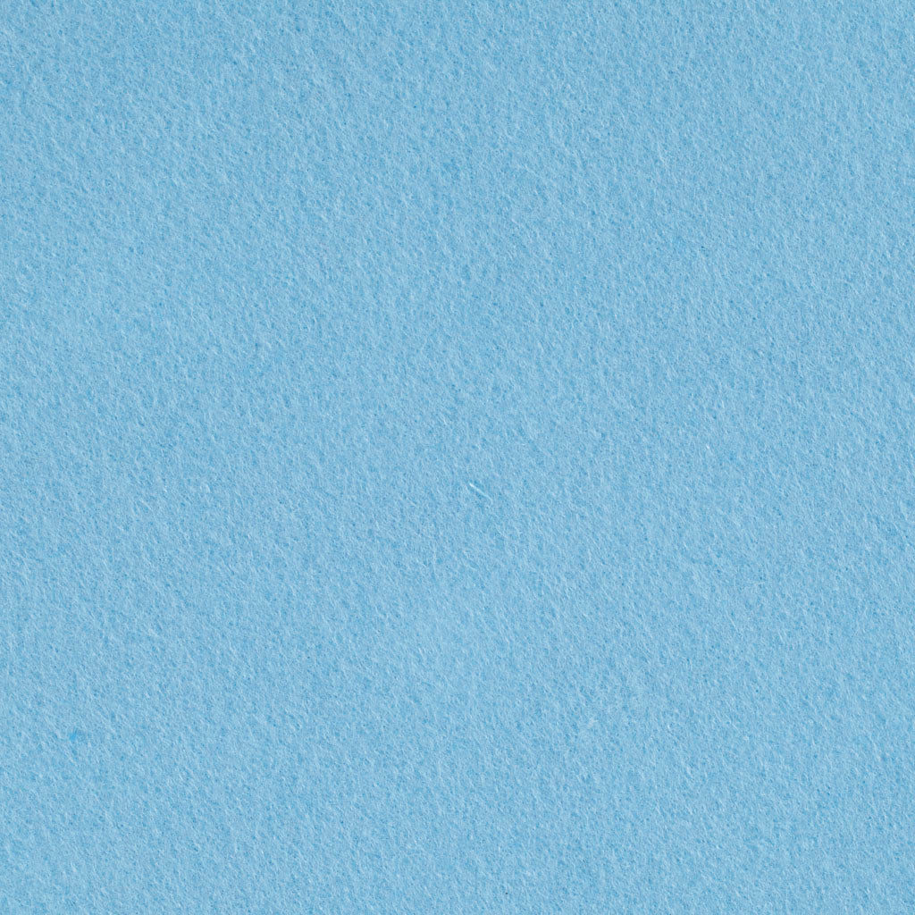 Hobbyvilt, B: 45 cm, dikte 1,5-2 mm, 180-200 gr, lichtblauw, 5 m/ 1 rol [HOB-45020]