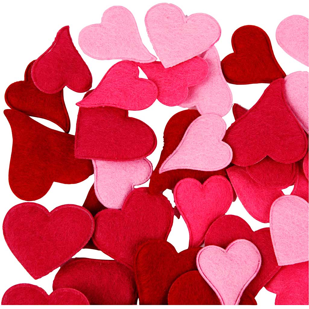 Harten, 160 stuk/ 1 doos [HOB-450741]