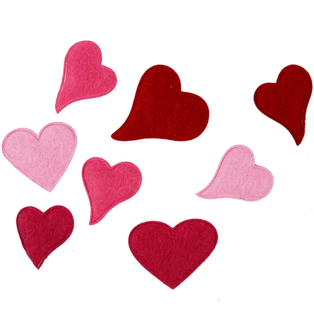 Harten, 160 stuk/ 1 doos [HOB-450741]