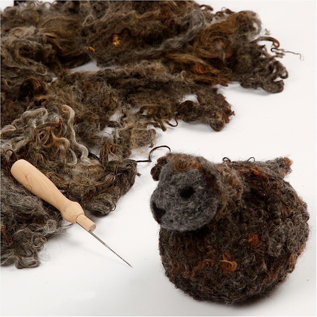 Curly Locks, donkergrijs, 100 gr/ 1 bol [HOB-45110]