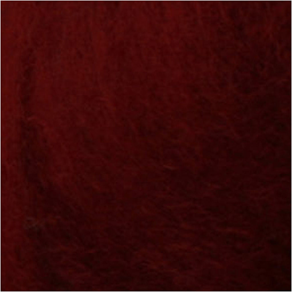 Gekaarde Wol, warm red, 100 gr/ 1 bol [HOB-451870]