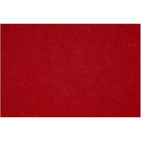 Hobbyvilt, vel 42x60 cm, dikte 3 mm, antiek rood, 1 vel [HOB-45234]