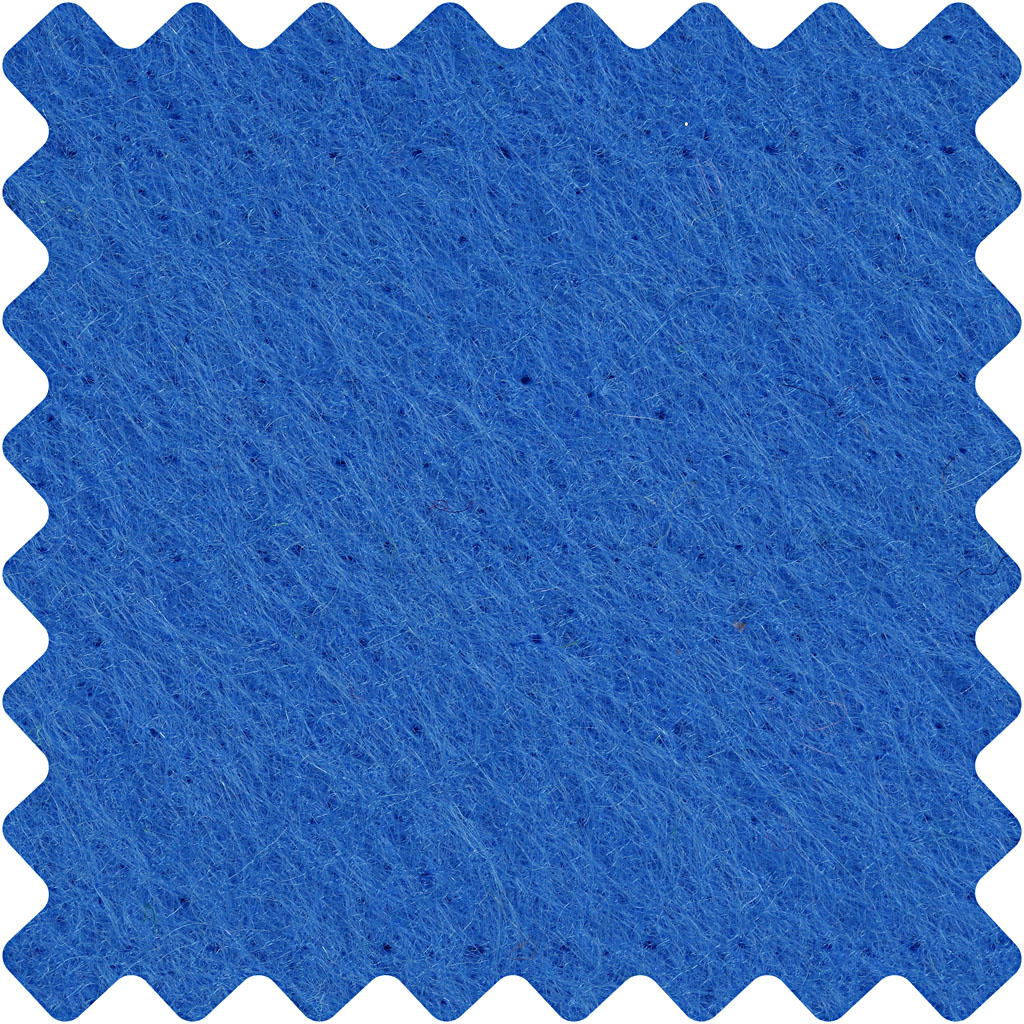 Hobbyvilt, vel 42x60 cm, dikte 3 mm, blauw, 1 vel [HOB-45237]