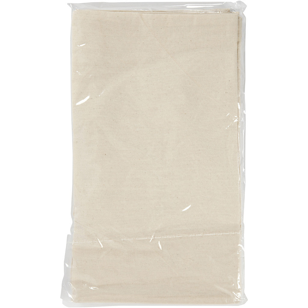 Draagtas , afm 38x42 cm, 145 gr, licht naturel, 5 stuk/ 1 doos [HOB-49905]