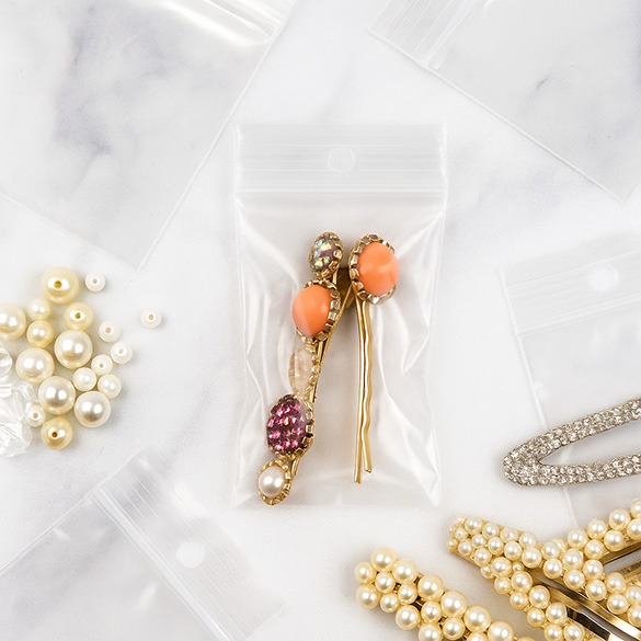 Gripzakken 5x7,5cm PE 100 micron (100 stuks) [4PR23]