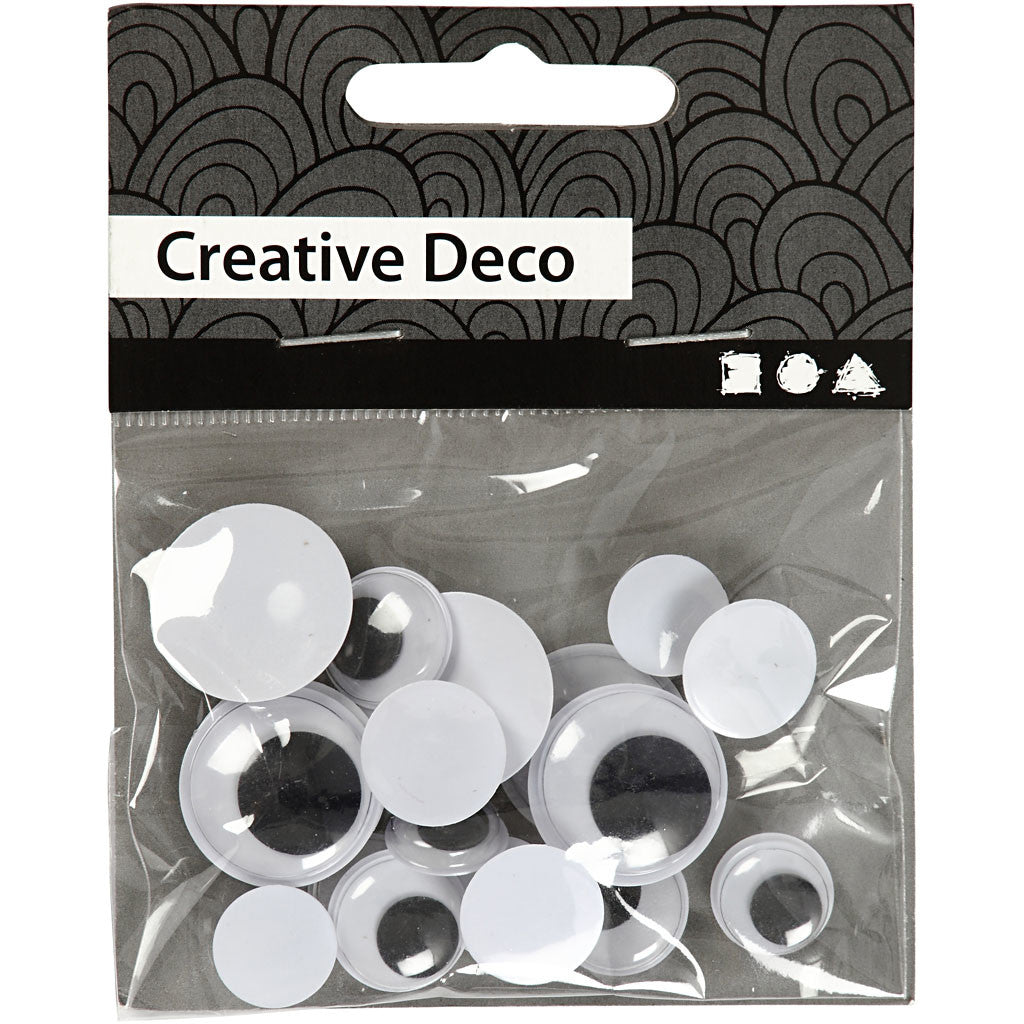 Wiebelogen, niet zelfklevend, d 12+14+20 mm, 18 div/ 1 doos [HOB-50139]