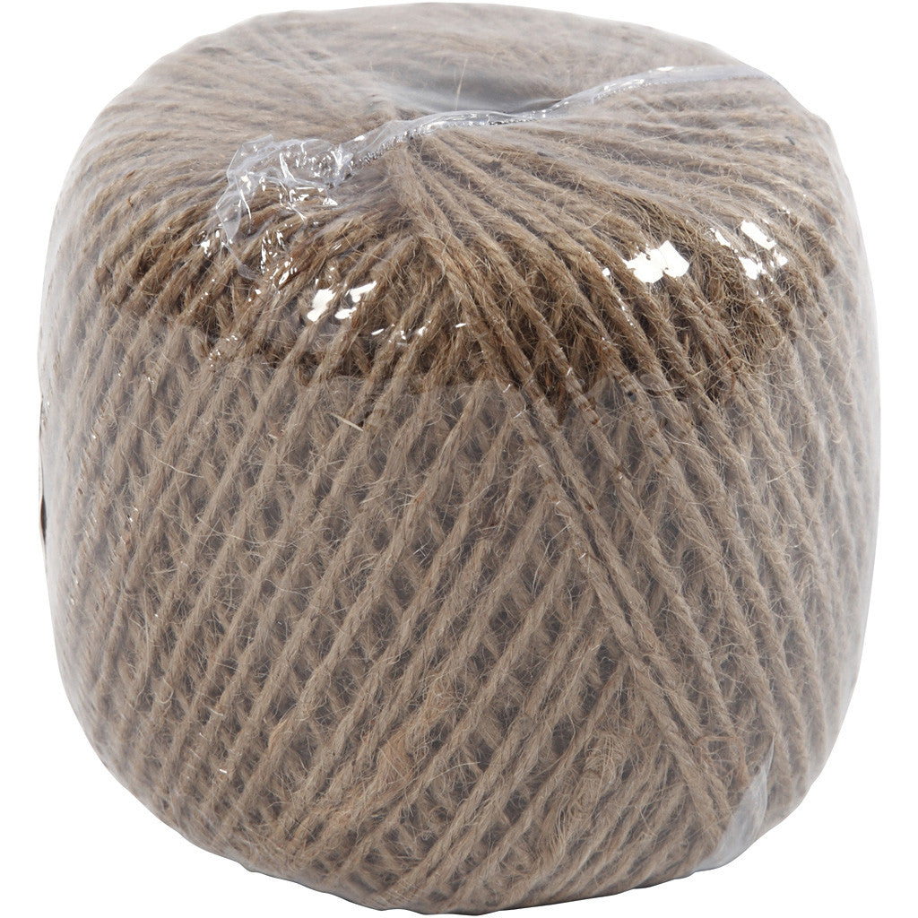 Natuurlijk touw, dikte 2 mm, 180 m/ 1 rol [HOB-50333]
