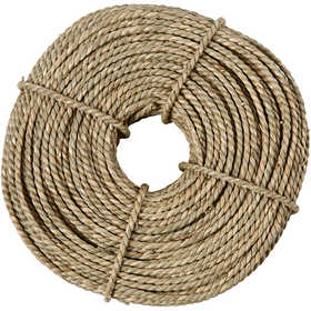 Zeegras, dikte 2,8-3 mm, ca. 110 m, beige, 500 gr/ 1 bol [HOB-50388]
