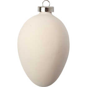 Ei, H: 6 cm, 12 stuk/ 1 doos [HOB-50515]