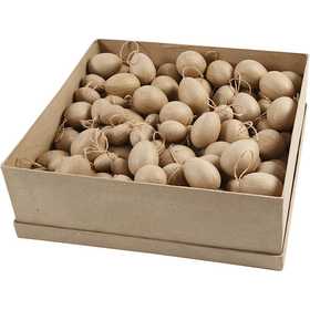 Eieren, H: 3-4-5-6 cm, 140 stuk/ 1 doos [HOB-51042]