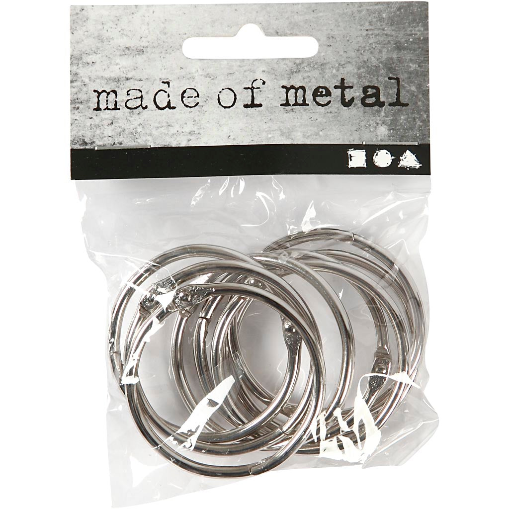 Boekbindersring, d 38 mm, dikte 3 mm, 8 stuk/ 1 doos [HOB-51243]