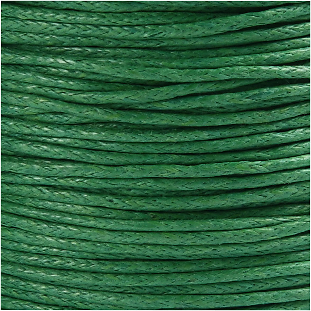 Katoenkoord, dikte 1 mm, groen, 40 m/ 1 rol [HOB-51573]