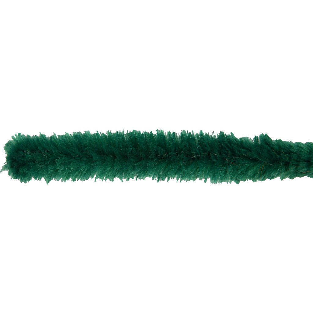 Chenille, L: 30 cm, dikte 15 mm, diverse kleuren, 200 div/ 1 doos [HOB-51646]
