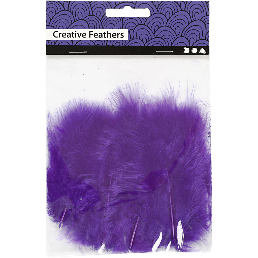 Dons, afm 5-12 cm, paars, 15 stuk/ 1 doos [HOB-51697]