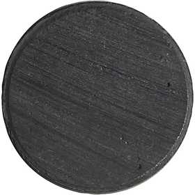 Magneet, d 20 mm, dikte 3 mm, 50 stuk/ 1 doos [HOB-51792]