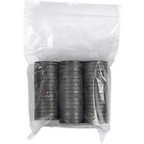 Magneet, d 20 mm, dikte 3 mm, 50 stuk/ 1 doos [HOB-51792]